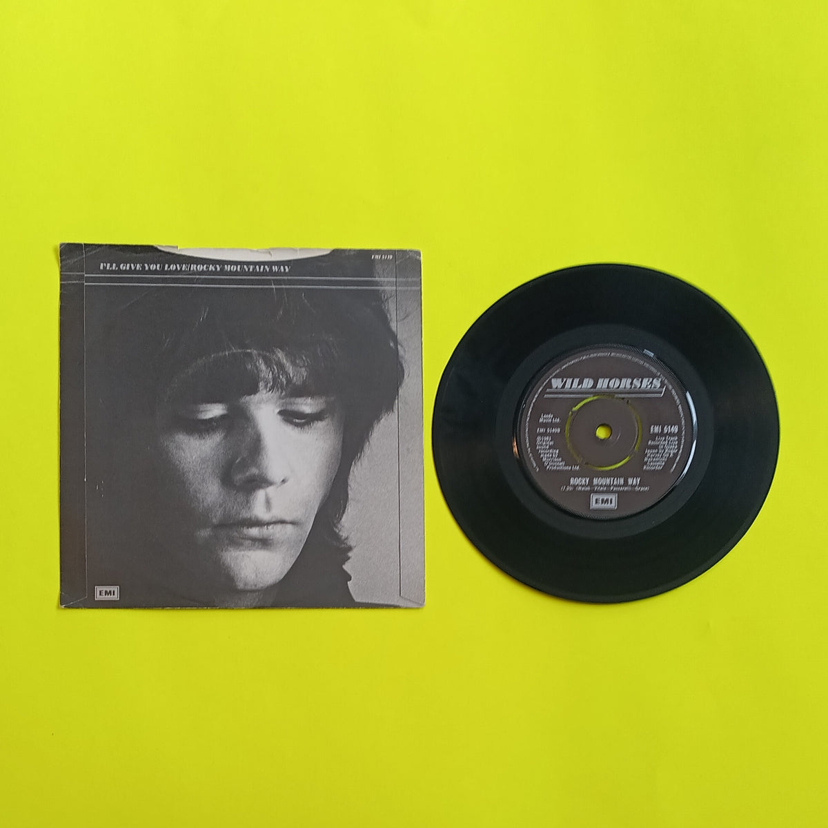 Wild Horses - I'll Give You Love - UK 1981 - EMI 5149 Used - VG++ - 7" Vinyl Wild Horses - I'll Give You Love - UK 1981 - EMI 5149 Used - VG++ - 7" Vinyl