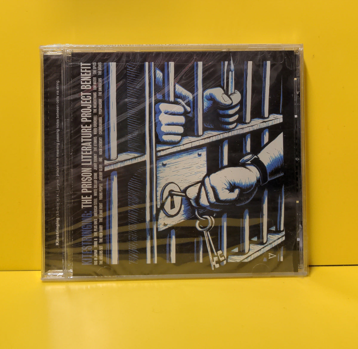 Various - Kitestringing: The Prison Literature Project Benefit - 2003 - SUB 10 15 CD New - Sealed - CDs Various - Kitestringing: The Prison Literature Project Benefit - 2003 - SUB 10 15 CD New - Sealed - CDs