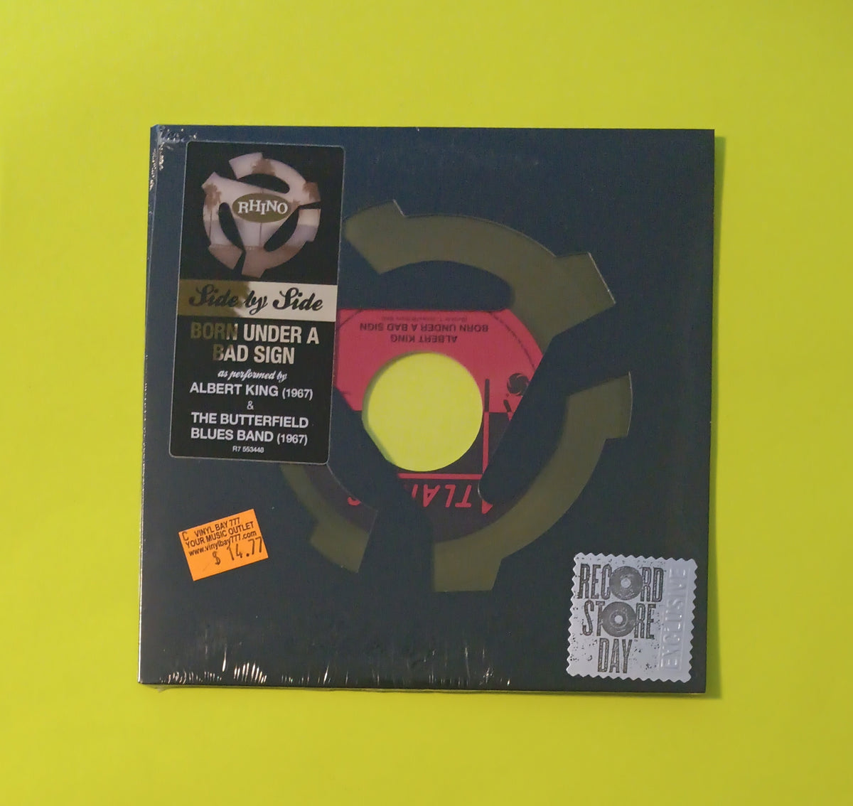 Albert King / The Butterfield Blues Band - Born Under A Bad Sign - 2016 - R7 553448 New - Sealed - 7" RSD Vinyl Albert King / The Butterfield Blues Band - Born Under A Bad Sign - 2016 - R7 553448 New - Sealed - 7" RSD Vinyl