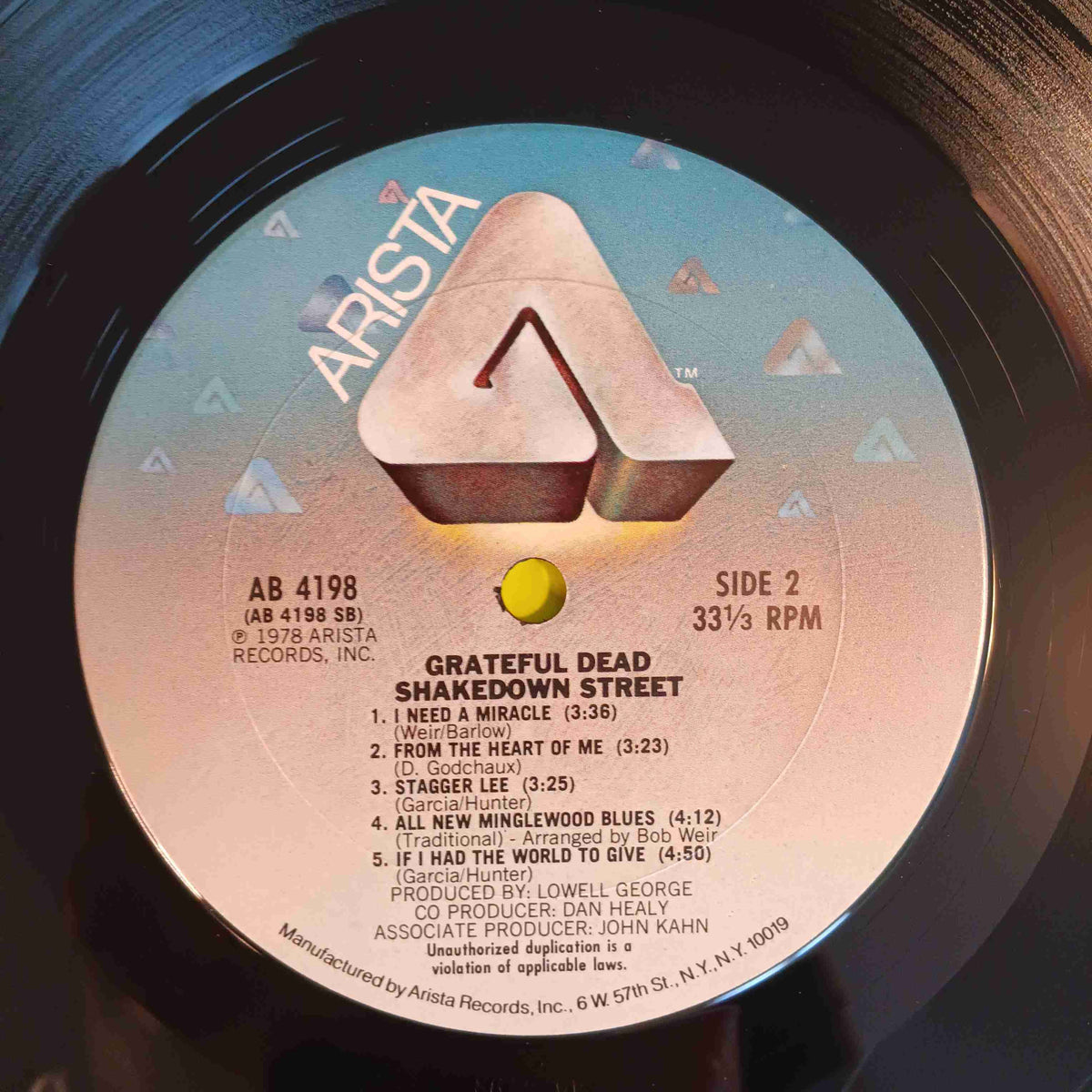 Grateful Dead - Shakedown Street - 1978 - AB 4198 Used - VG++ - Vinyl Grateful Dead - Shakedown Street - 1978 - AB 4198 Used - VG++ - Vinyl