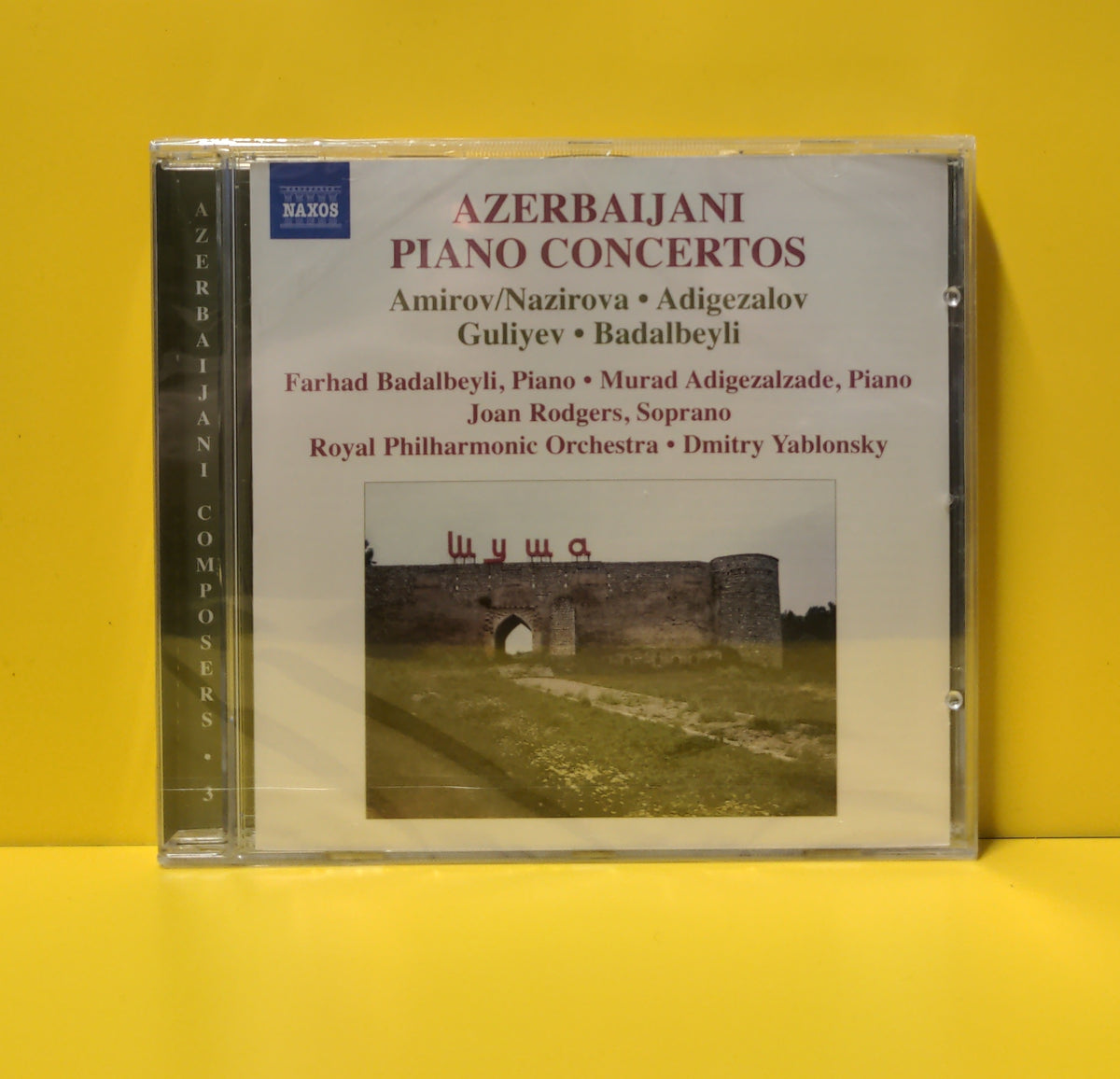 Amirov & Nazirova / Adigezalov / Guliev / Badalbeyli - Azerbaijani Piano Concertos - 2011 - 8.572666 New - Sealed - CDs Amirov & Nazirova / Adigezalov / Guliev / Badalbeyli - Azerbaijani Piano Concertos - 2011 - 8.572666 New - Sealed - CDs