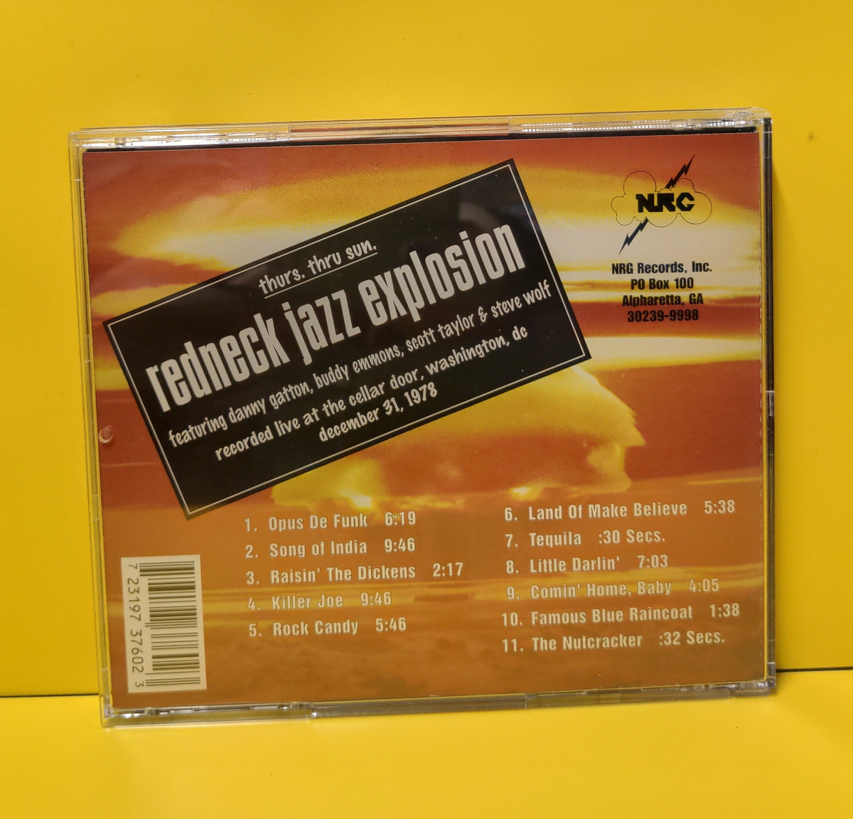 Danny Gatton - Redneck Jazz Explosion - 1995 - NCD-3760 Used - EX - CDs Danny Gatton - Redneck Jazz Explosion - 1995 - NCD-3760 Used - EX - CDs
