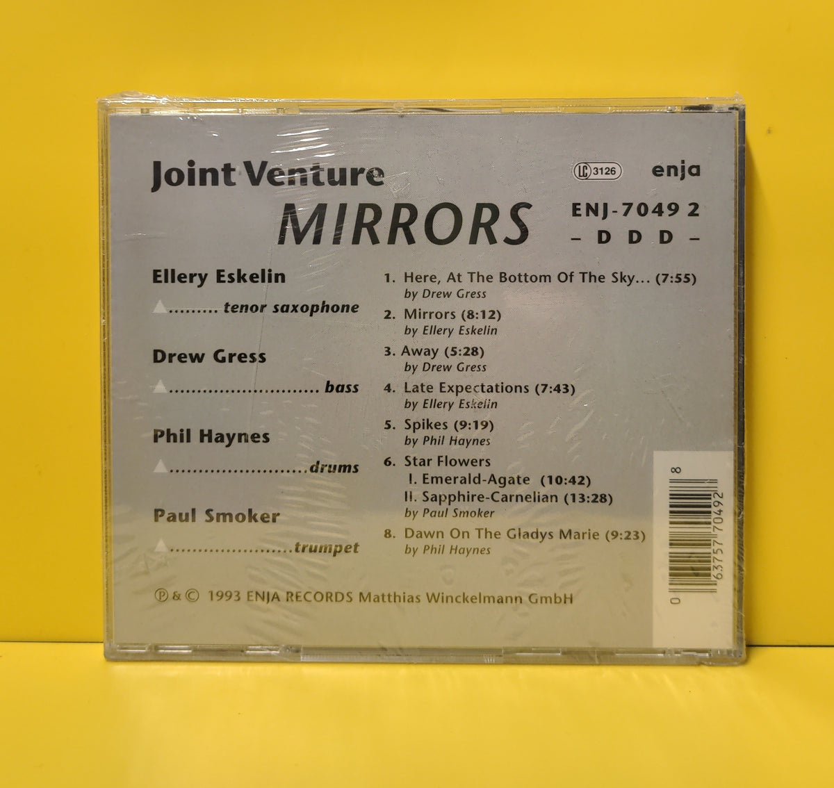 Joint Venture - Mirrors - 1993 - 7049 2 New - Sealed - CDs Joint Venture - Mirrors - 1993 - 7049 2 New - Sealed - CDs