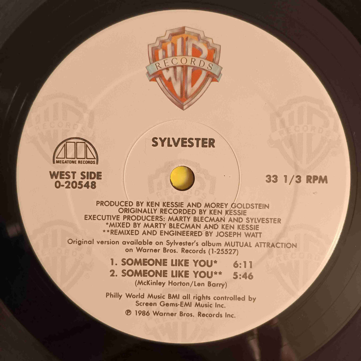 Sylvester - Someone Like You 12" - 1986 - 20548-0 A Used - NM - Vinyl Sylvester - Someone Like You 12" - 1986 - 20548-0 A Used - NM - Vinyl
