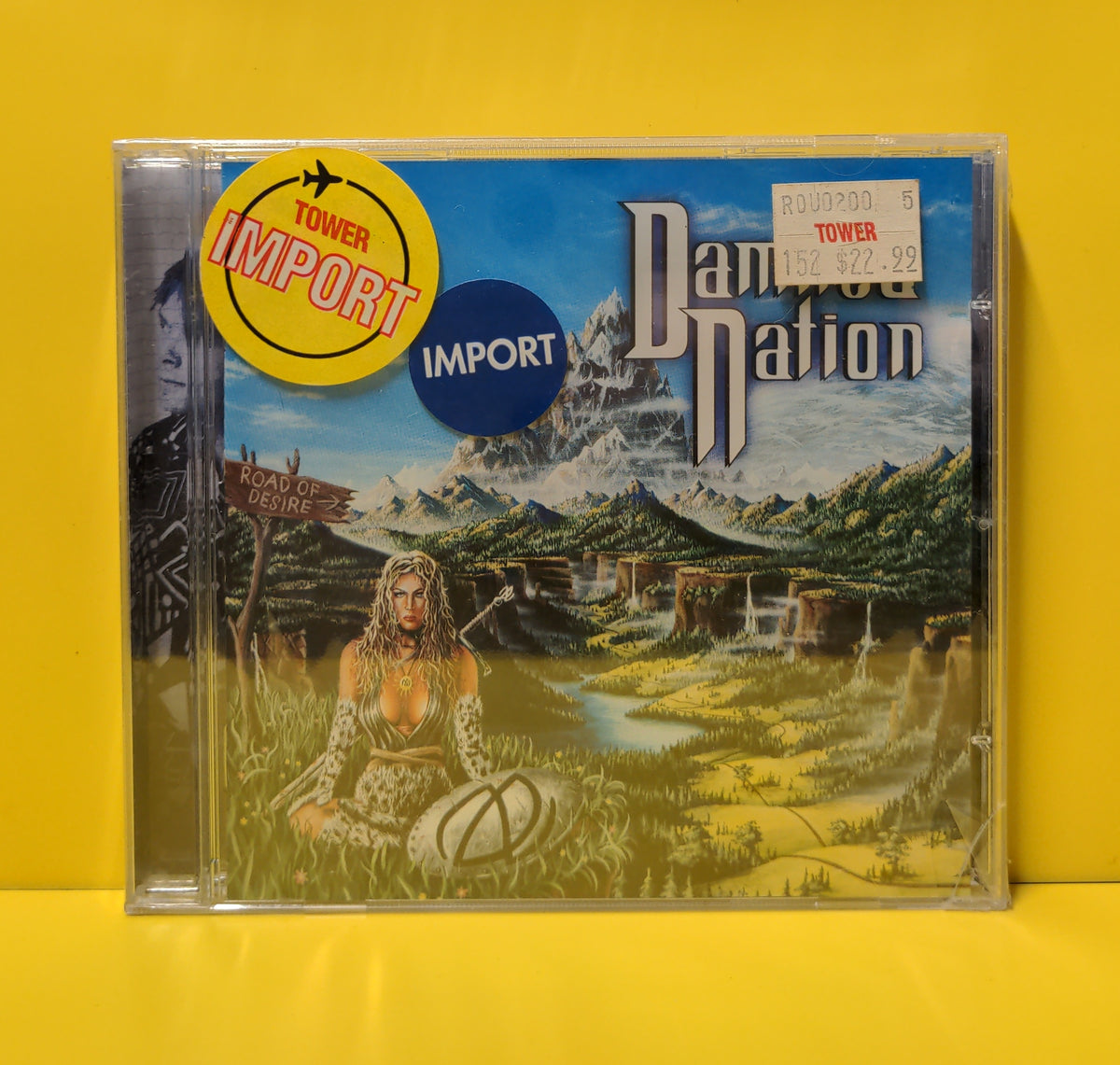 Damned Nation - Road Of Desire - 1999 - ZR1997014 New - Sealed - CDs Damned Nation - Road Of Desire - 1999 - ZR1997014 New - Sealed - CDs