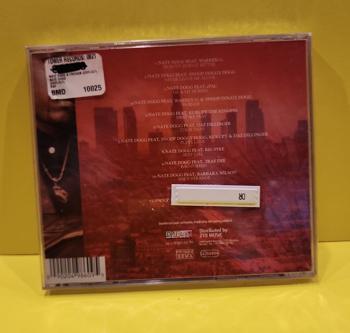 Nate Dogg - Nate Dogg & Friends - 2001 - KTR 10025-2 New - Sealed - CDs Nate Dogg - Nate Dogg & Friends - 2001 - KTR 10025-2 New - Sealed - CDs