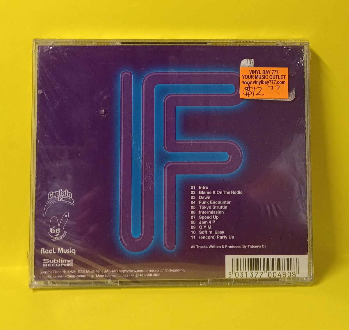 Captain Funk - Encounter With... - 1998 - RLCD-01 New - Sealed - CDs Captain Funk - Encounter With... - 1998 - RLCD-01 New - Sealed - CDs