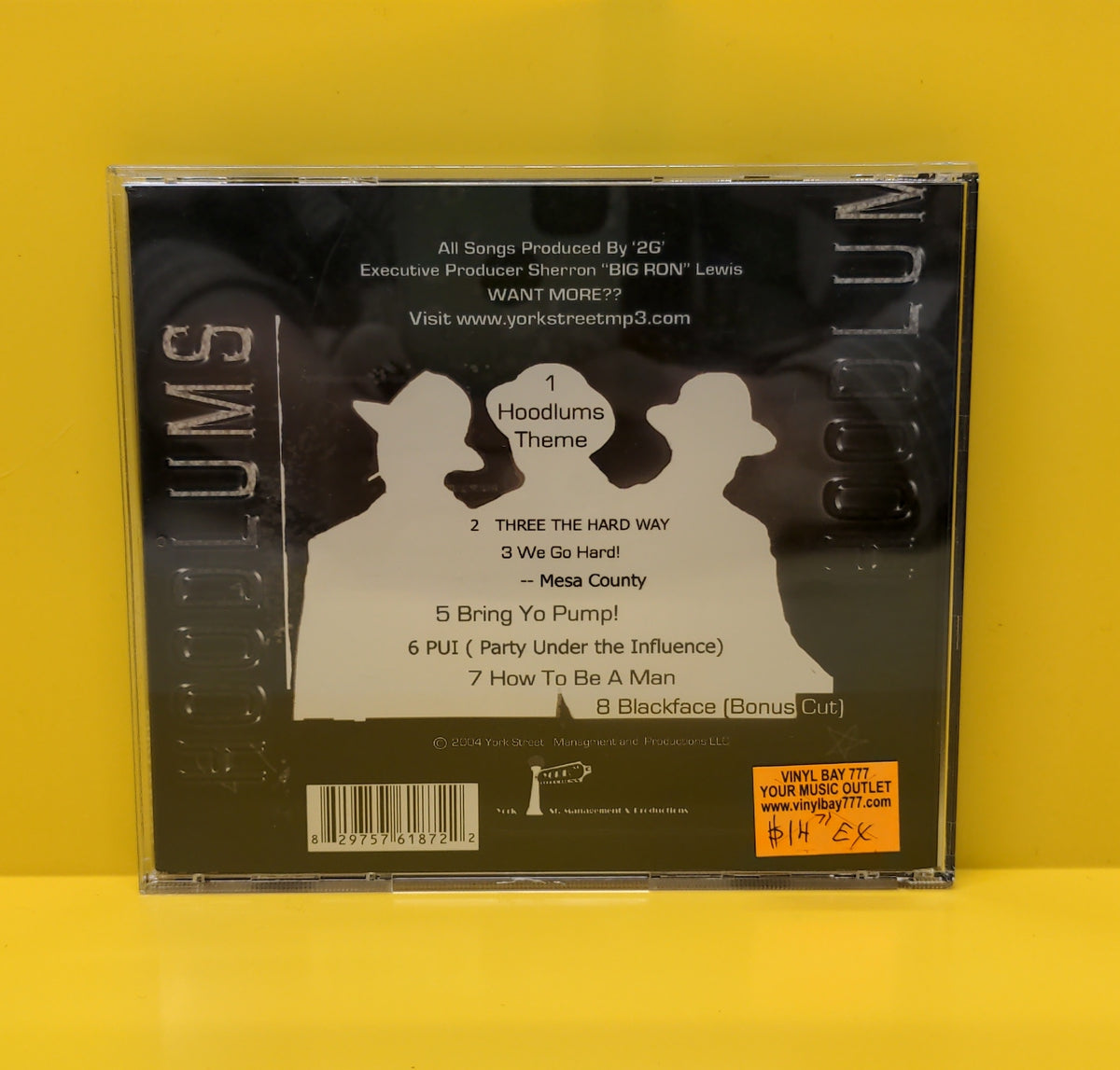 Hoodlums - Hoodlums - 2004 - YST6187 Used - EX - CDs Hoodlums - Hoodlums - 2004 - YST6187 Used - EX - CDs