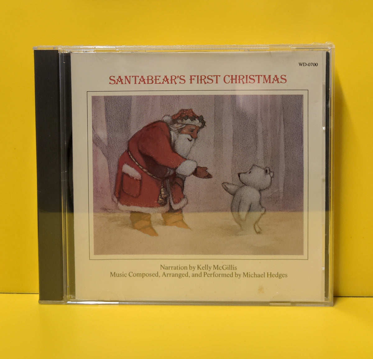 Kelly McGillis & Michael Hedges - Santabear's First Christmas - 1986 - WD-0700 New - Sealed - CDs Kelly McGillis & Michael Hedges - Santabear's First Christmas - 1986 - WD-0700 New - Sealed - CDs