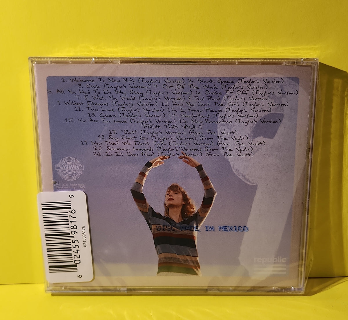 Taylor Swift - 1989 (Taylor's Version) - 2023 - 0245597659 New - Sealed - CDs Taylor Swift - 1989 (Taylor's Version) - 2023 - 0245597659 New - Sealed - CDs