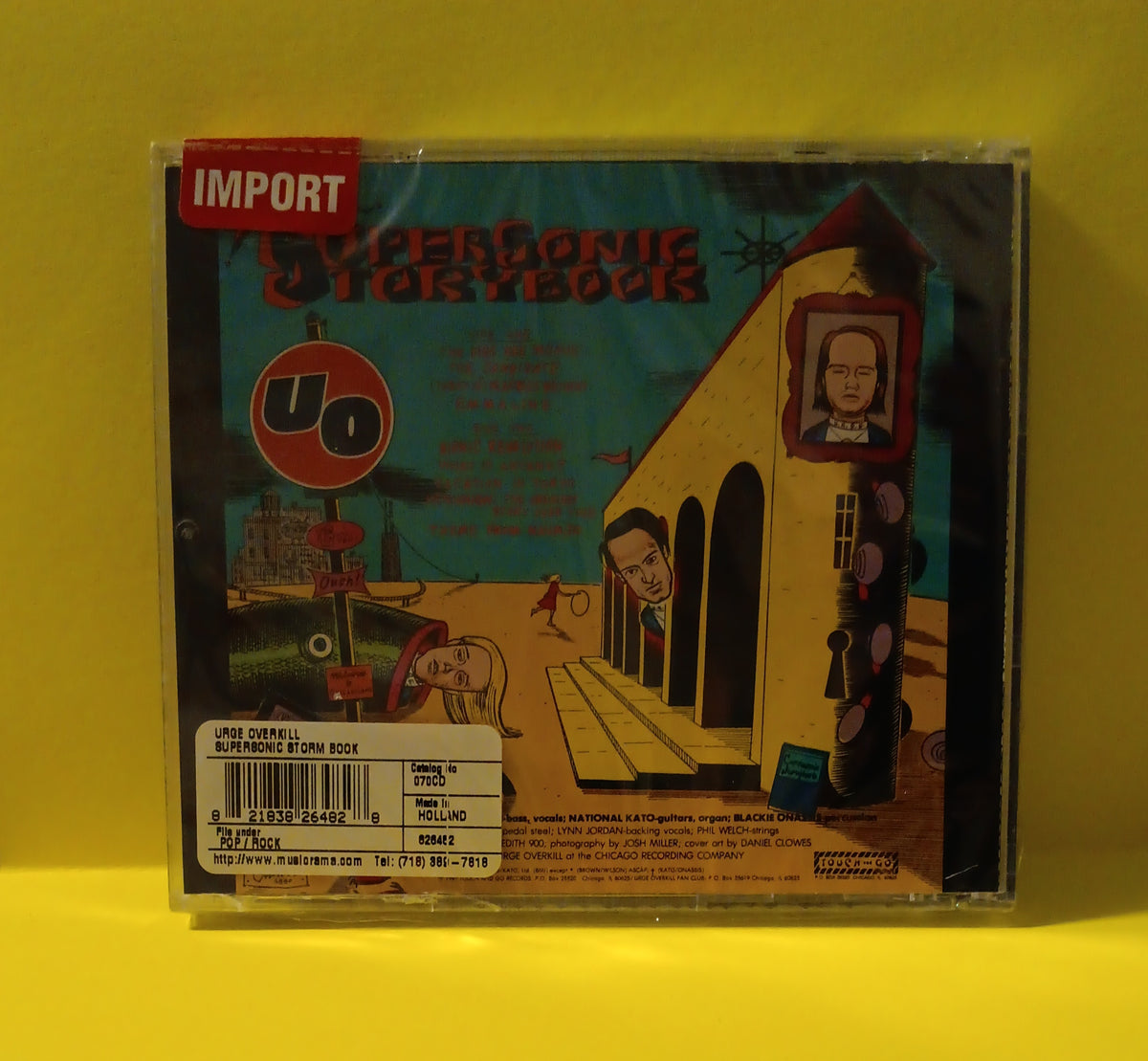 Urge Overkill - The Superspnic Storybook - 1991 - T&GLP#70CD New - Sealed - CDs Urge Overkill - The Superspnic Storybook - 1991 - T&GLP#70CD New - Sealed - CDs