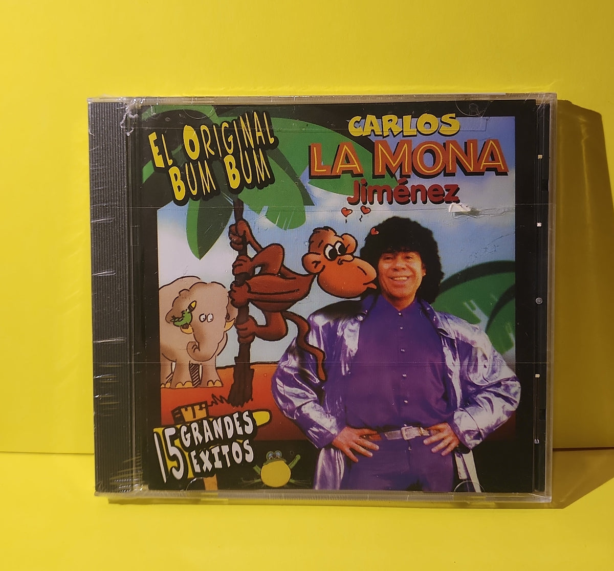 Carlos LA Mona Jimenez - El Original Bum Bum - 2002 - 45808-2 New - Sealed - CDs Carlos LA Mona Jimenez - El Original Bum Bum - 2002 - 45808-2 New - Sealed - CDs