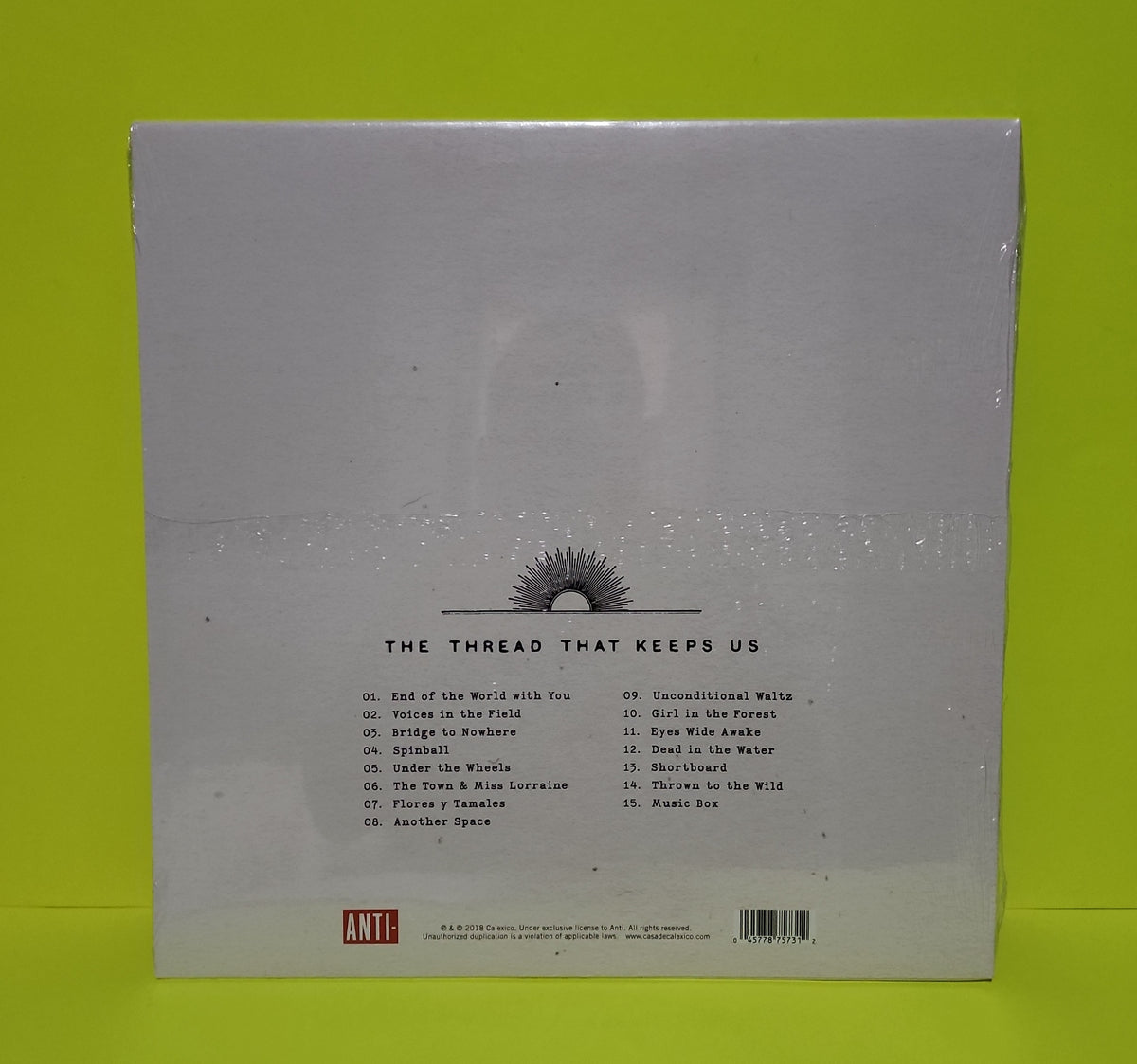 Calexico - The Thread That Keeps Us - 2018 - 87573-1 New - Sealed - Vinyl Calexico - The Thread That Keeps Us - 2018 - 87573-1 New - Sealed - Vinyl