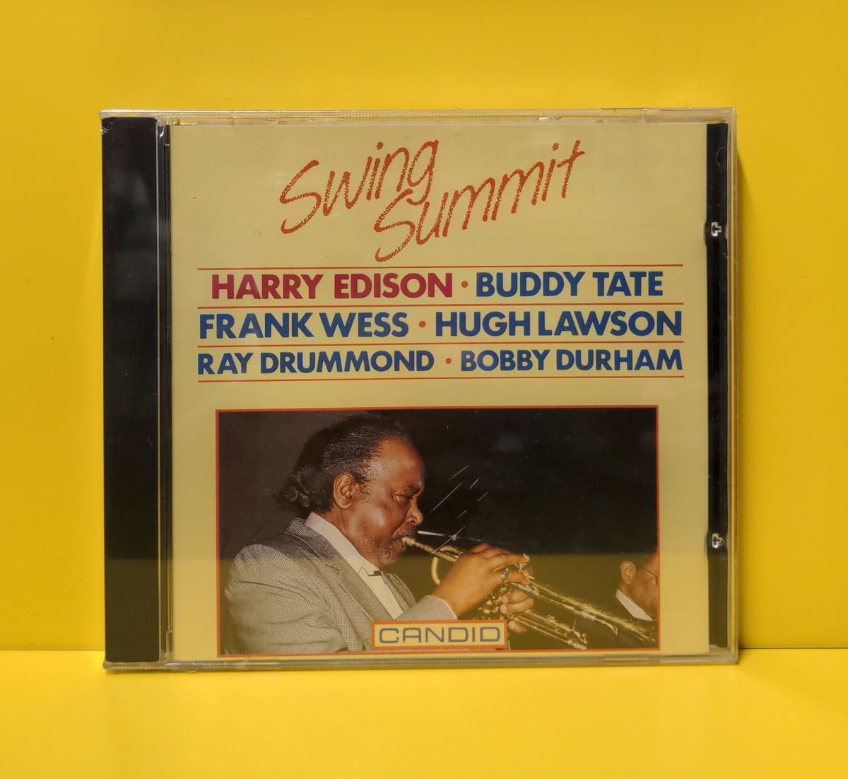 Harry Edison · Buddy Tate · Frank Wess · Hugh Lawson · Ray Drummond · Bobby Durham - Swing Summit - 1990 - CCD79050 New - Sealed - CDs Harry Edison · Buddy Tate · Frank Wess · Hugh Lawson · Ray Drummond · Bobby Durham - Swing Summit - 1990 - CCD79050 New - Sealed - CDs