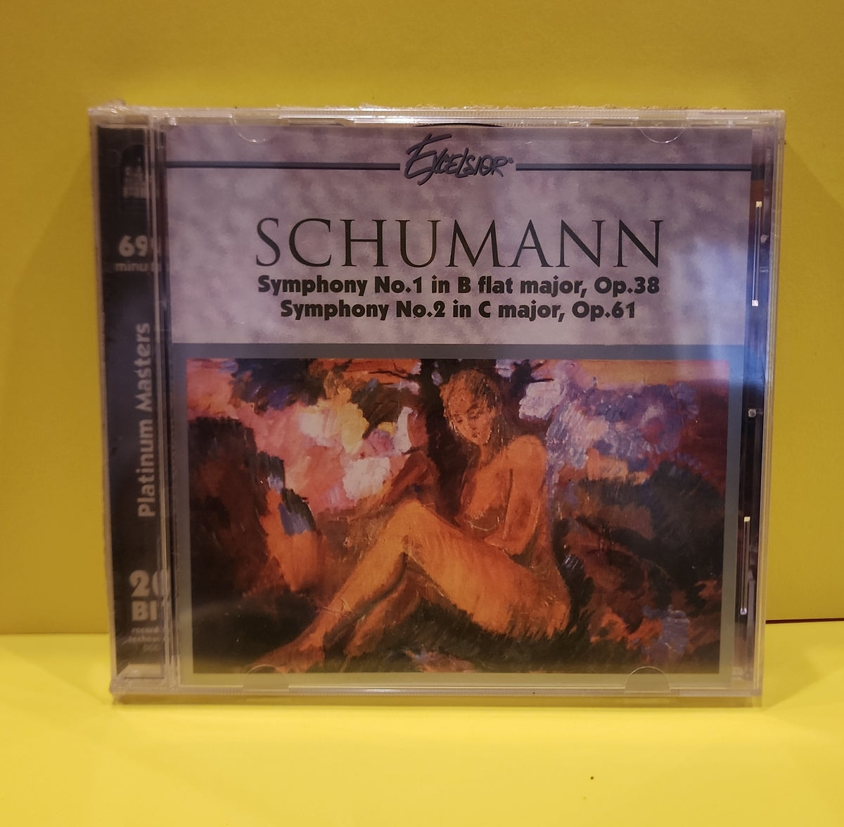 Schumann - Symphony No.1 in B Flat Major Op.38 - 1996 - EXL-31088 New - Sealed - CDs Schumann - Symphony No.1 in B Flat Major Op.38 - 1996 - EXL-31088 New - Sealed - CDs