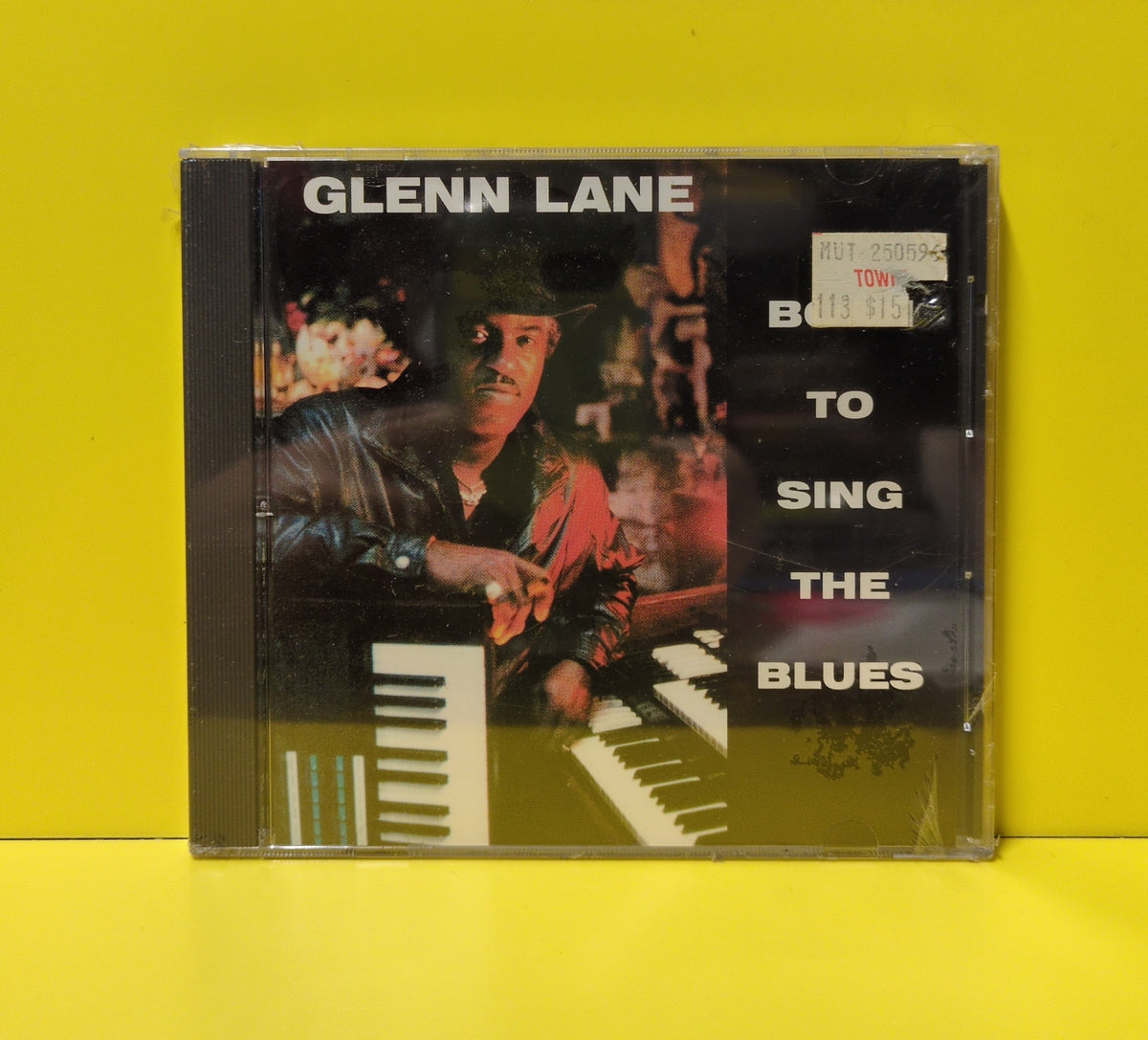 Glenn Lane - Born To Sing The Blues - 1996 - New - Sealed - CDs Glenn Lane - Born To Sing The Blues - 1996 - New - Sealed - CDs