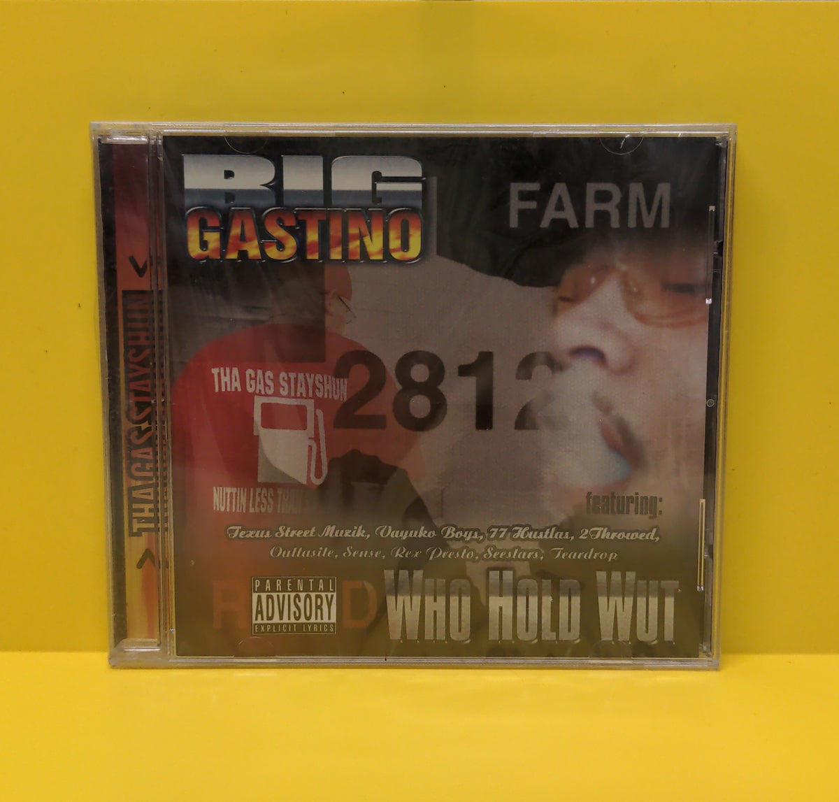 Big Gastino - Who Hold Wut - GS 001 New - Sealed - CDs Big Gastino - Who Hold Wut - GS 001 New - Sealed - CDs