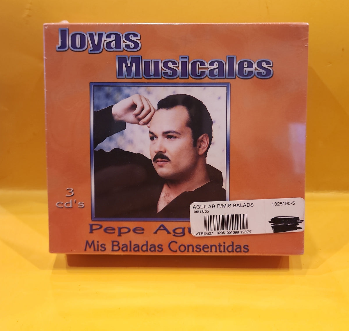 Pepe Aguilar - Joyas Musicales - 3MCD-3075 New - Sealed - CDs Pepe Aguilar - Joyas Musicales - 3MCD-3075 New - Sealed - CDs