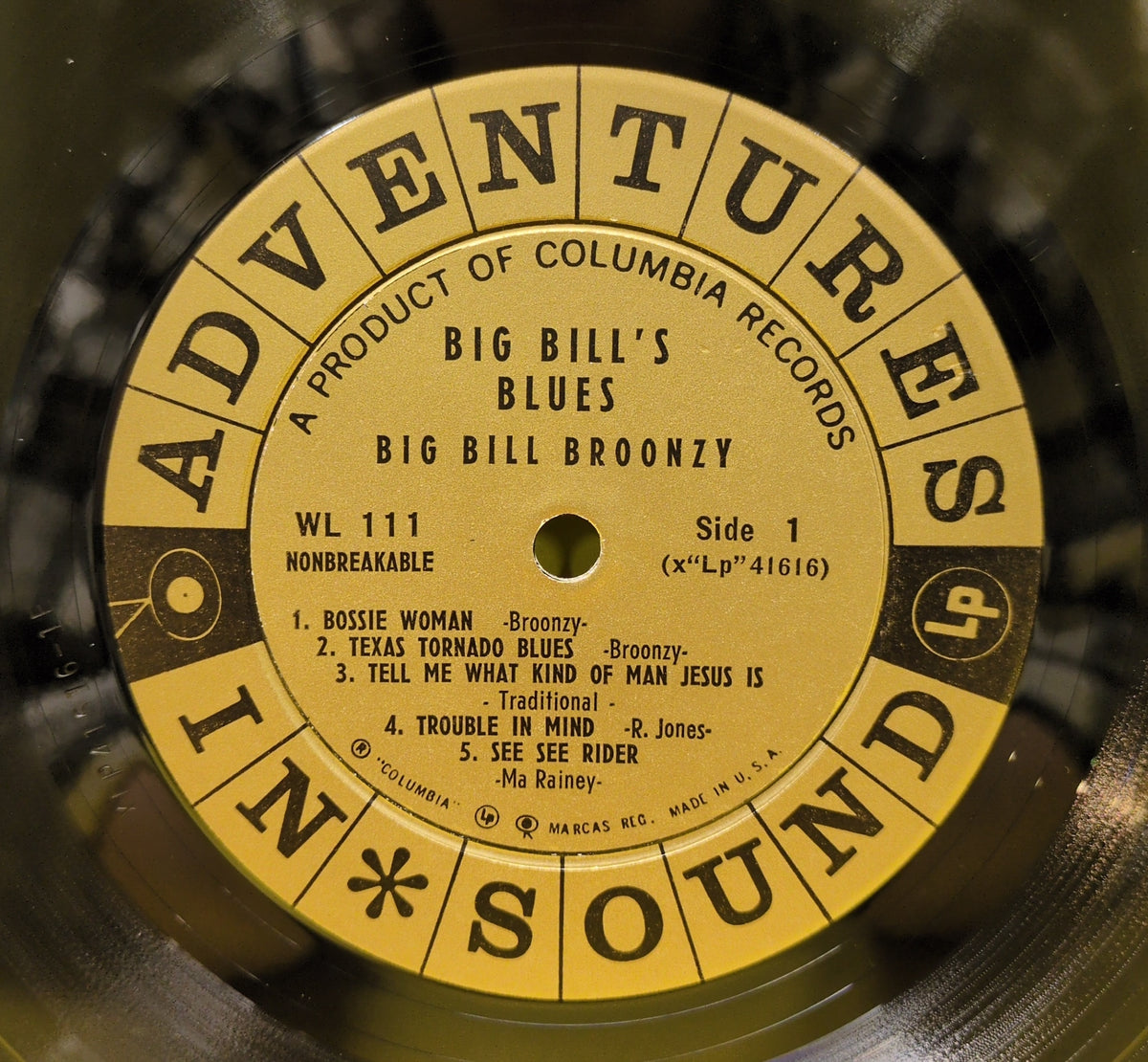Big Bill Broonzy - Big Bill's Blues - 1958 - WL 111 Used - VG++ - Vinyl - Mono Big Bill Broonzy - Big Bill's Blues - 1958 - WL 111 Used - VG++ - Vinyl - Mono