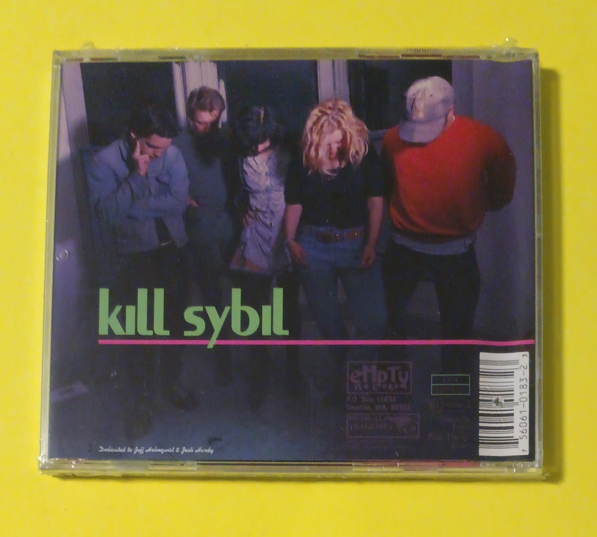 Kill Sybil - Kill Sybil - 1993 - MT-183 New - Sealed - CDs Kill Sybil - Kill Sybil - 1993 - MT-183 New - Sealed - CDs