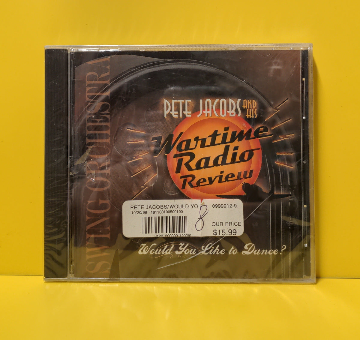 Pete Jacobs and his Wartime Radio Review - Would You Like To Dance? - 1998 - New - Sealed - CDs Pete Jacobs and his Wartime Radio Review - Would You Like To Dance? - 1998 - New - Sealed - CDs