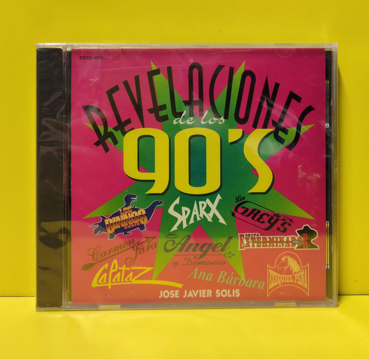 Various - Revelaciones De Los 90's - 1996 - FSCD-4511 New - Sealed - CDs Various - Revelaciones De Los 90's - 1996 - FSCD-4511 New - Sealed - CDs