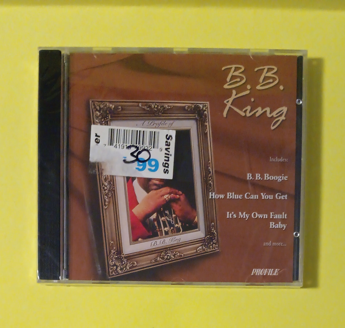 B.B. King - A Profile Of - 1997 - PRO33182 New - Sealed - CDs B.B. King - A Profile Of - 1997 - PRO33182 New - Sealed - CDs