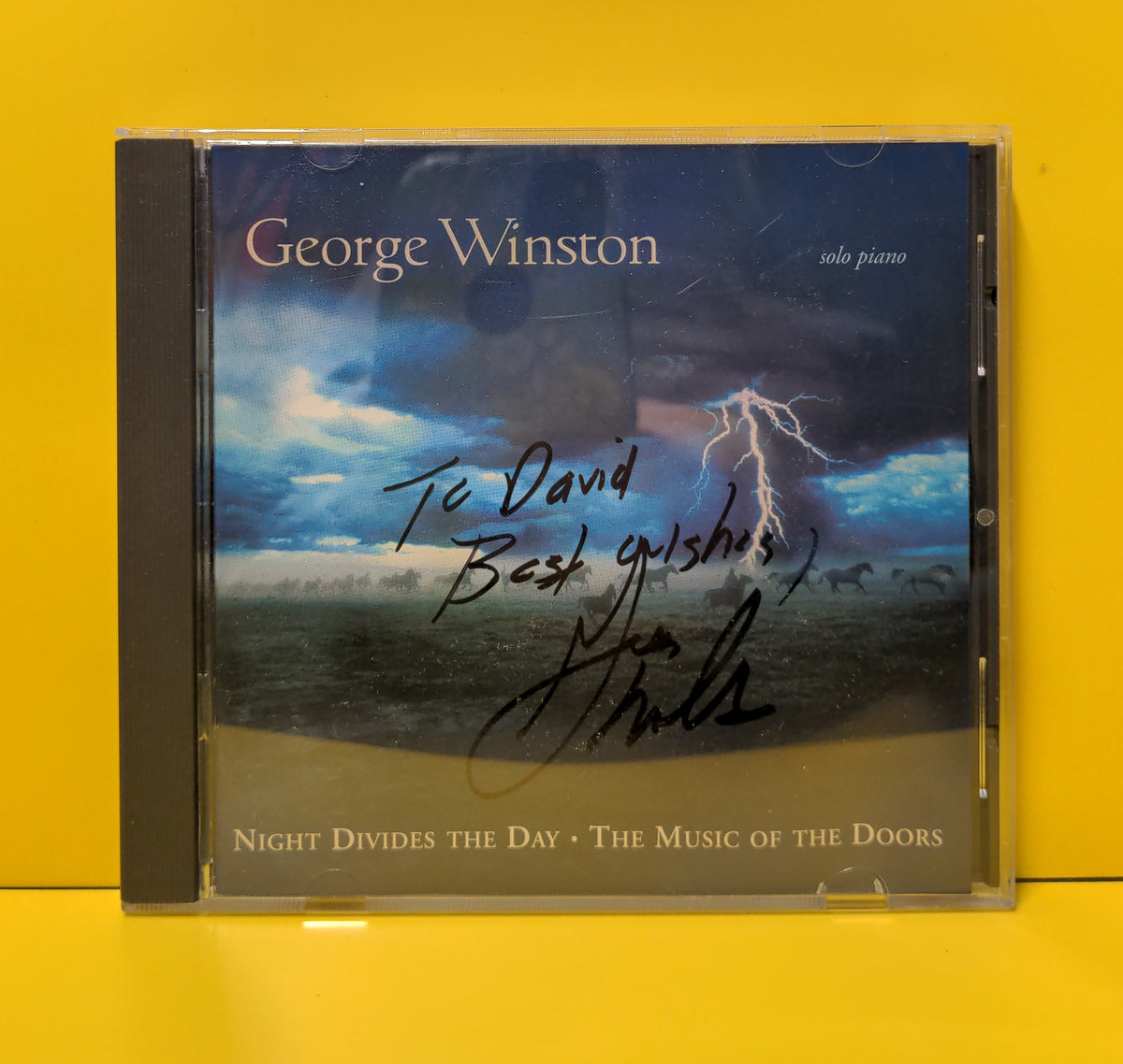 George Winston - Night Divides The Day • The Music Of The Doors - 2002 - 01934-11649-2 Used - VG++ - CDs George Winston - Night Divides The Day • The Music Of The Doors - 2002 - 01934-11649-2 Used - VG++ - CDs