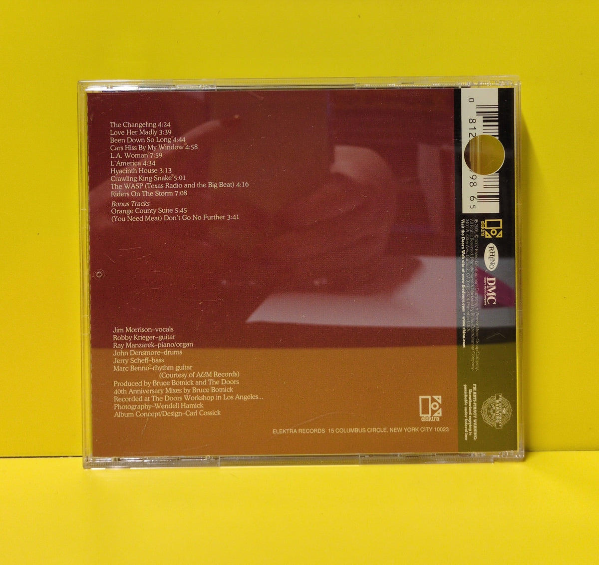 Doors - L.A. Woman - 2007 - R2 101155 Used - EX - CDs - Promo - Reissue - Remastered - 40th Anniversary Mixes Doors - L.A. Woman - 2007 - R2 101155 Used - EX - CDs - Promo - Reissue - Remastered - 40th Anniversary Mixes