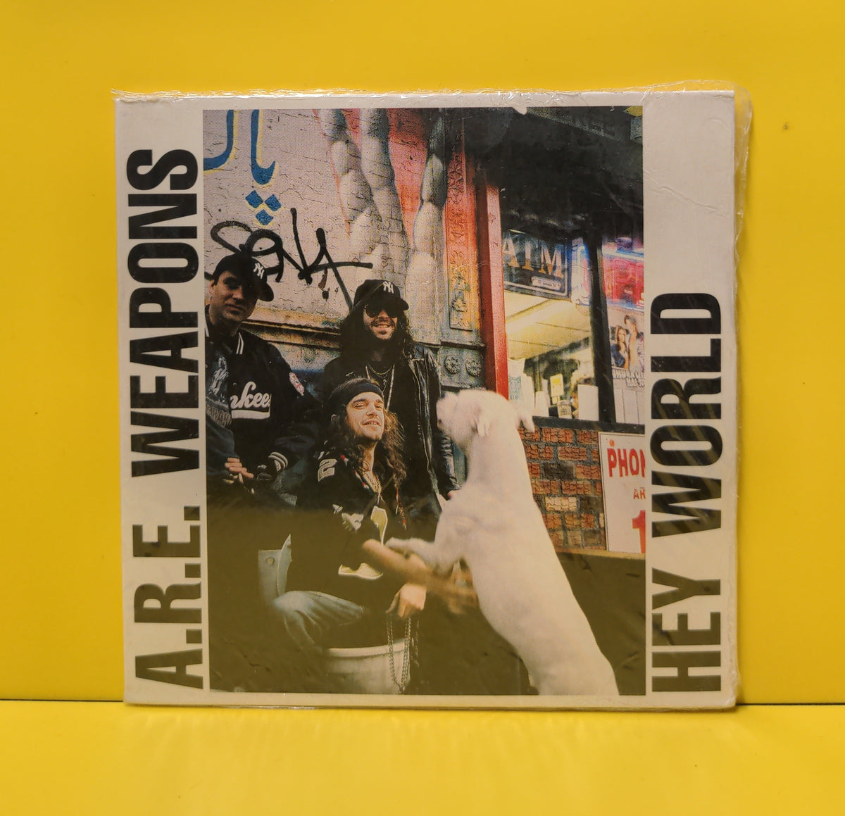 A.R.E. Weapons - Hey World - 2003 - RTRADESCD109 New - Sealed - CDs A.R.E. Weapons - Hey World - 2003 - RTRADESCD109 New - Sealed - CDs