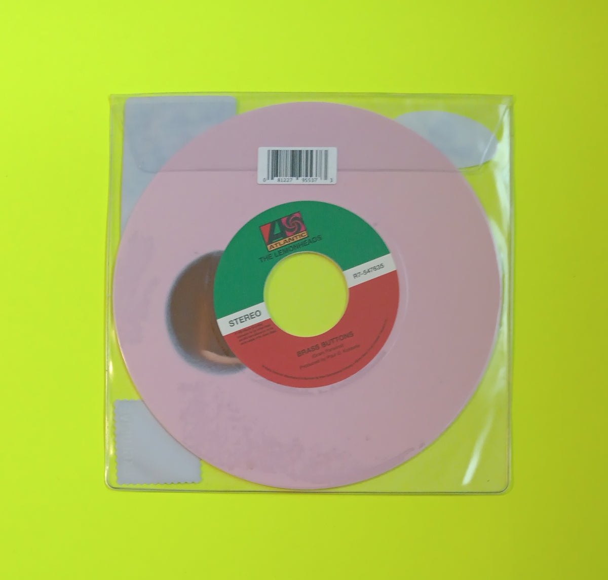 Gram Parsons / The Lemonheads - Brass Buttons - 2015 - R7-547635 New - Sealed - 7" RSD Vinyl Gram Parsons / The Lemonheads - Brass Buttons - 2015 - R7-547635 New - Sealed - 7" RSD Vinyl
