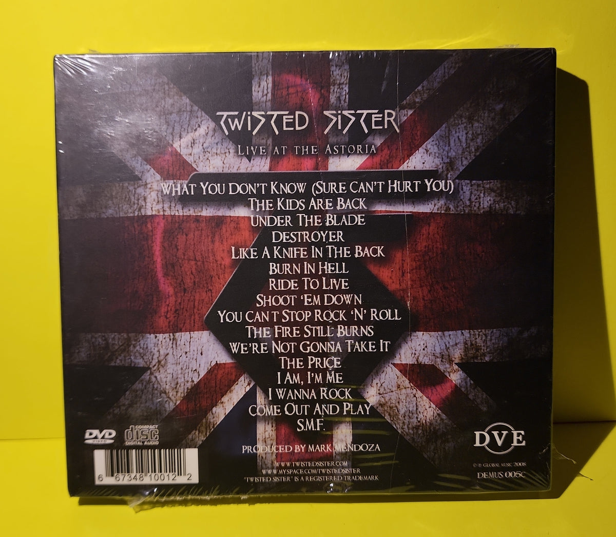 Twisted Sister - Live At The Astoria - 2008 - DEMUS 005C New - Sealed - CDs Twisted Sister - Live At The Astoria - 2008 - DEMUS 005C New - Sealed - CDs
