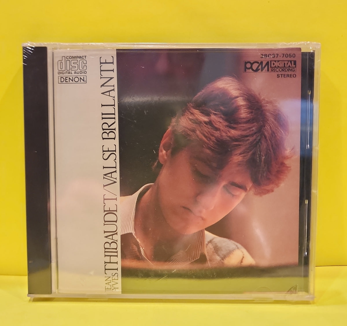 Jean-Yves Thibaudet, Chopin, Liszt - Valse Brillante - 1983 - 38C37-7050 New - CDs Jean-Yves Thibaudet, Chopin, Liszt - Valse Brillante - 1983 - 38C37-7050 New - CDs
