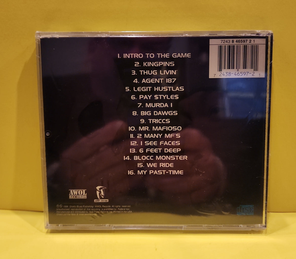 Killa Tay - Mr. Mafioso - 1998 - 7243 8 46597 2 1 New - Sealed - CDs Killa Tay - Mr. Mafioso - 1998 - 7243 8 46597 2 1 New - Sealed - CDs