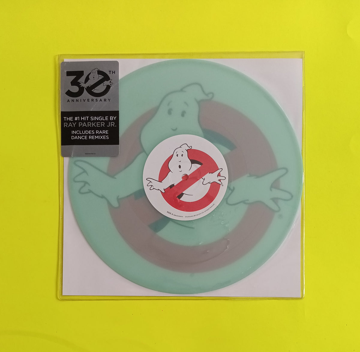 Ray Parker Jr. - Ghostbusters (30th anniversary Glow in the Dark) - 2014 - 88843045841 New - Sealed - 10" Vinyl Ray Parker Jr. - Ghostbusters (30th anniversary Glow in the Dark) - 2014 - 88843045841 New - Sealed - 10" Vinyl