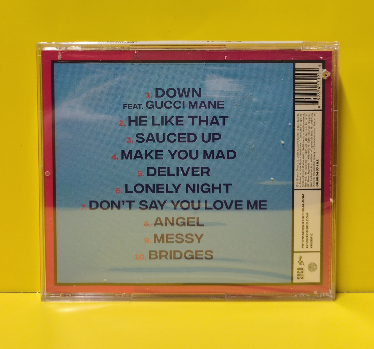 Fifth Harmony - Fifth Harmony - 2017 - 88985457192 New - Sealed - CDs Fifth Harmony - Fifth Harmony - 2017 - 88985457192 New - Sealed - CDs
