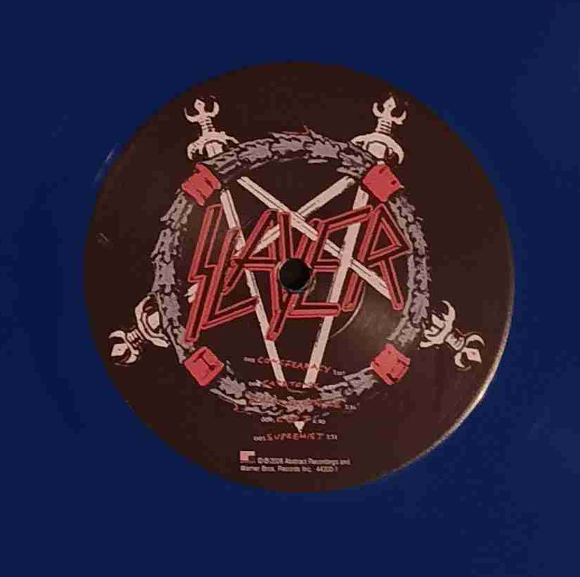 Slayer - Christ Illusion (Germany Blue Unofficial Release) - 2024 - 44300-1 Used - EX - Vinyl Slayer - Christ Illusion (Germany Blue Unofficial Release) - 2024 - 44300-1 Used - EX - Vinyl