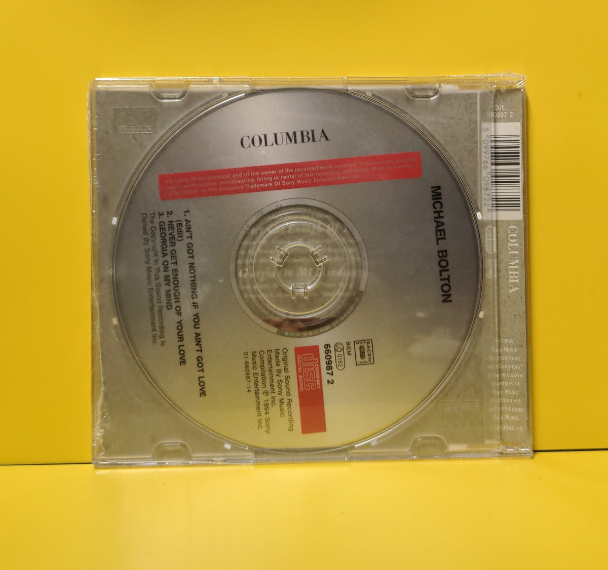 Michael Bolton - Ain't Got Nothing If You Ain't Got Love - 1994 - COL 660987 2 New - Sealed - CDs Michael Bolton - Ain't Got Nothing If You Ain't Got Love - 1994 - COL 660987 2 New - Sealed - CDs