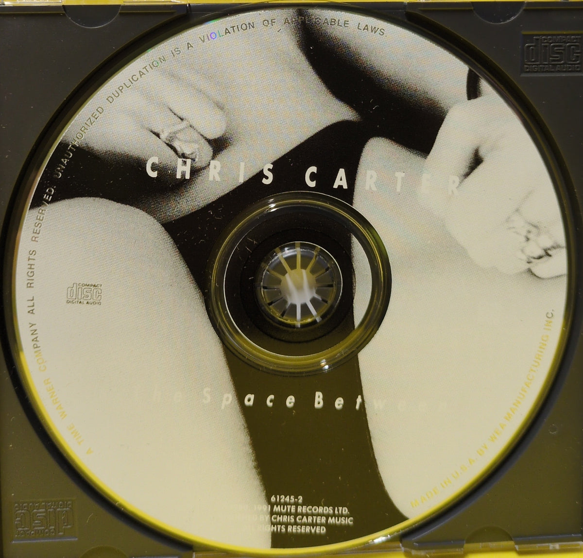 Chris Carter - The Space Between - 1991 - 61245-2 Used - EX - CDs Chris Carter - The Space Between - 1991 - 61245-2 Used - EX - CDs