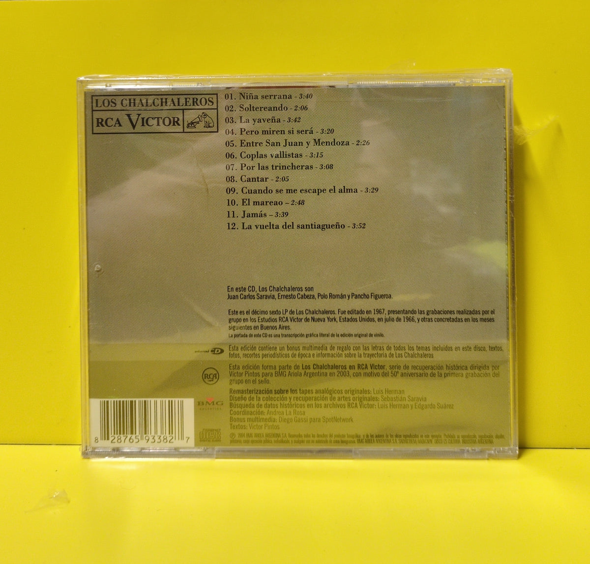 Los Chalchaleros - Por El Mundo - 2004 - 8287 659338-2 New - Sealed - CDs Los Chalchaleros - Por El Mundo - 2004 - 8287 659338-2 New - Sealed - CDs