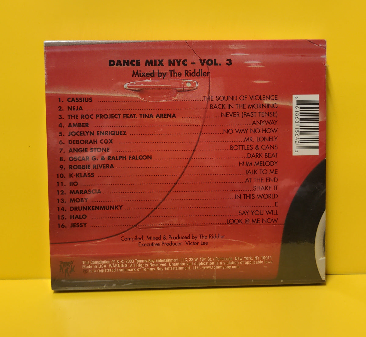 Various - Dance Mix NYC - Vol. 3 - 2003 - TBCD 1564-2 New - Sealed - CDs Various - Dance Mix NYC - Vol. 3 - 2003 - TBCD 1564-2 New - Sealed - CDs