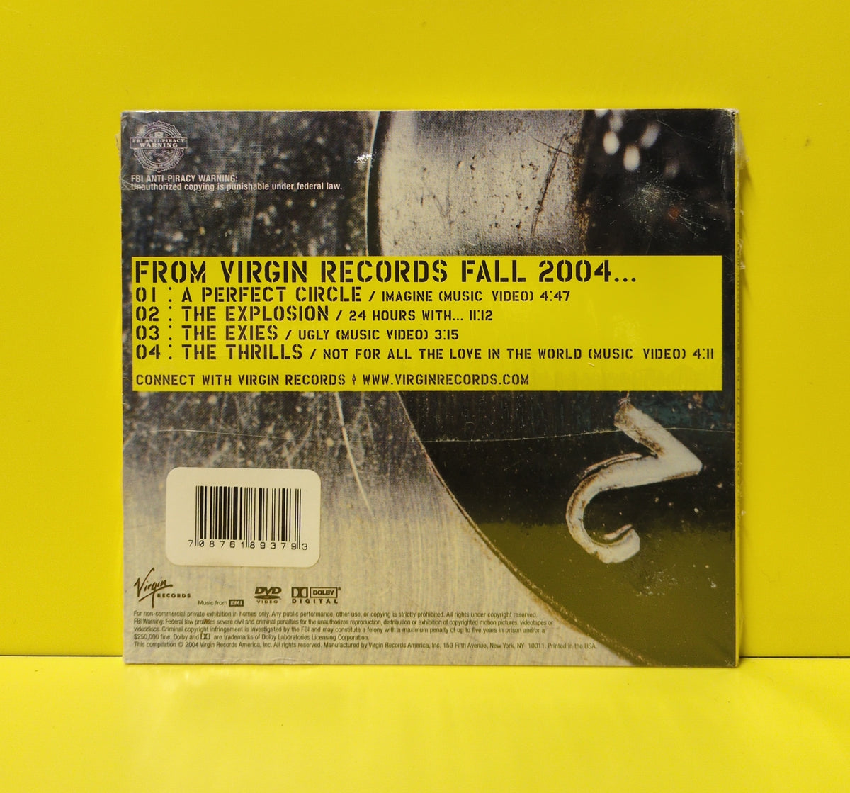 From Virgin Fall 2004 - Virgin Rocks! - 2004 - New - DVDs & Blu-Rays - Promo From Virgin Fall 2004 - Virgin Rocks! - 2004 - New - DVDs & Blu-Rays - Promo