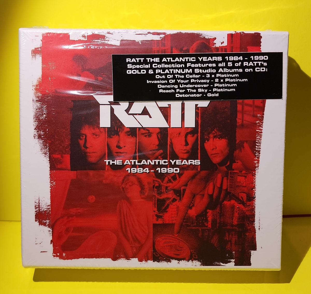 Ratt - The Atlantic Years 1984-1990 - 2023 - 538680110 New - Sealed - CDs Ratt - The Atlantic Years 1984-1990 - 2023 - 538680110 New - Sealed - CDs