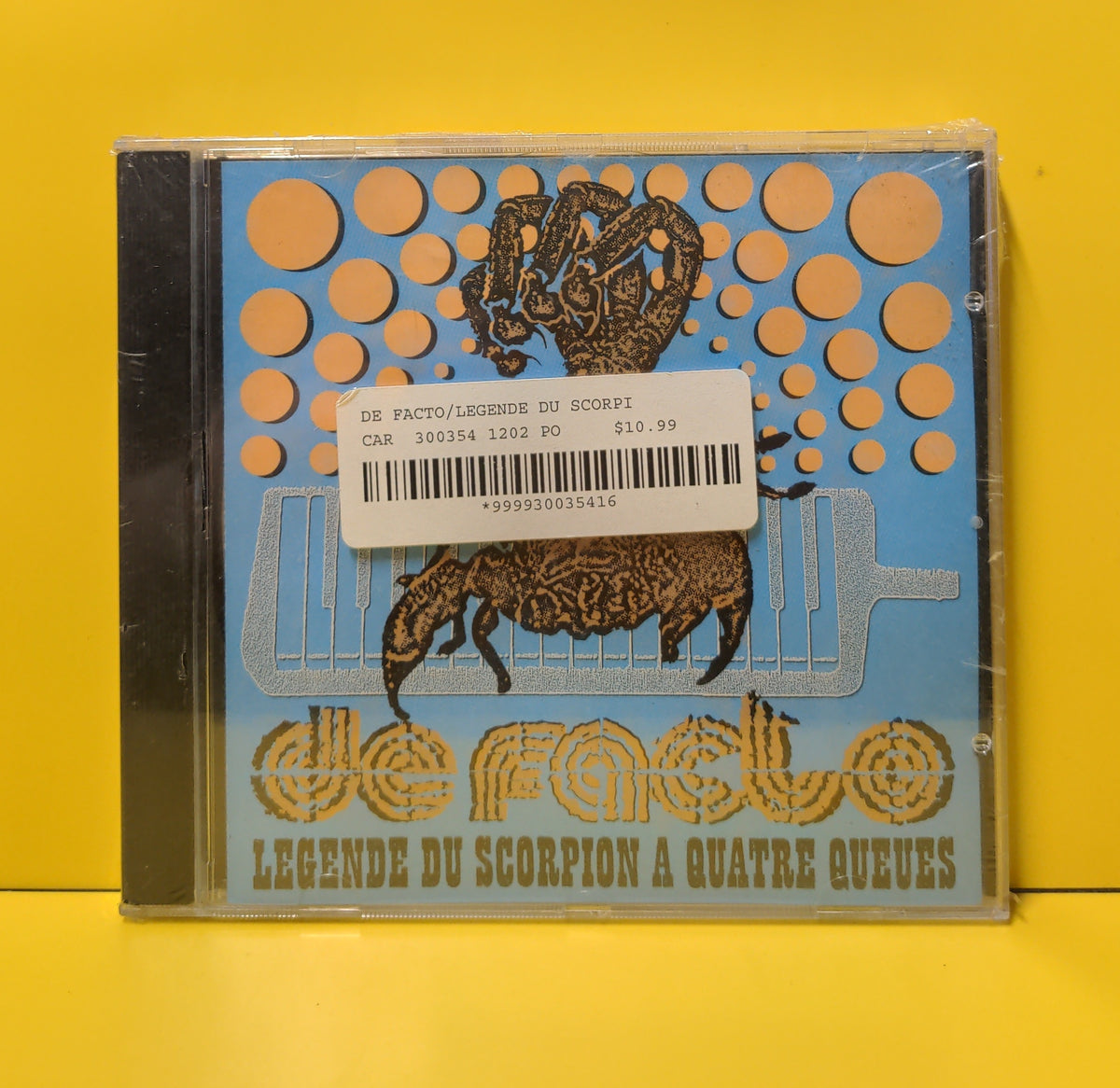 De Facto - Legende Du Scorpion A Quatre Queues - 2001 - MCR#2 New - Sealed - CDs De Facto - Legende Du Scorpion A Quatre Queues - 2001 - MCR#2 New - Sealed - CDs