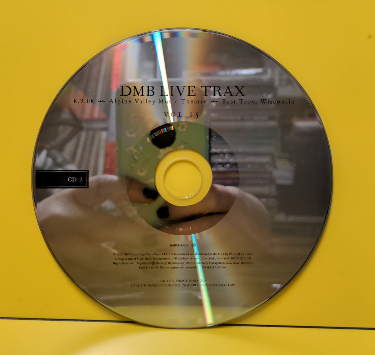 Dave Matthews Band - DMB Live Trax Vol. 15 - 2009 - DMBL TAV08-15 Used - EX - CDs Dave Matthews Band - DMB Live Trax Vol. 15 - 2009 - DMBL TAV08-15 Used - EX - CDs