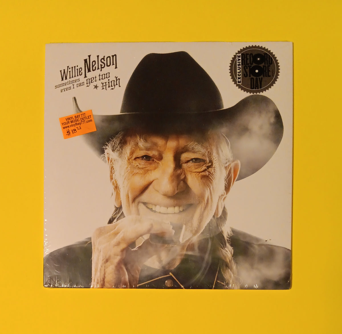 Willie Nelson - Sometimes Even I Can Get Too High - 2019 - 19075978547 New - Sealed - 7" RSD Promo Vinyl Willie Nelson - Sometimes Even I Can Get Too High - 2019 - 19075978547 New - Sealed - 7" RSD Promo Vinyl