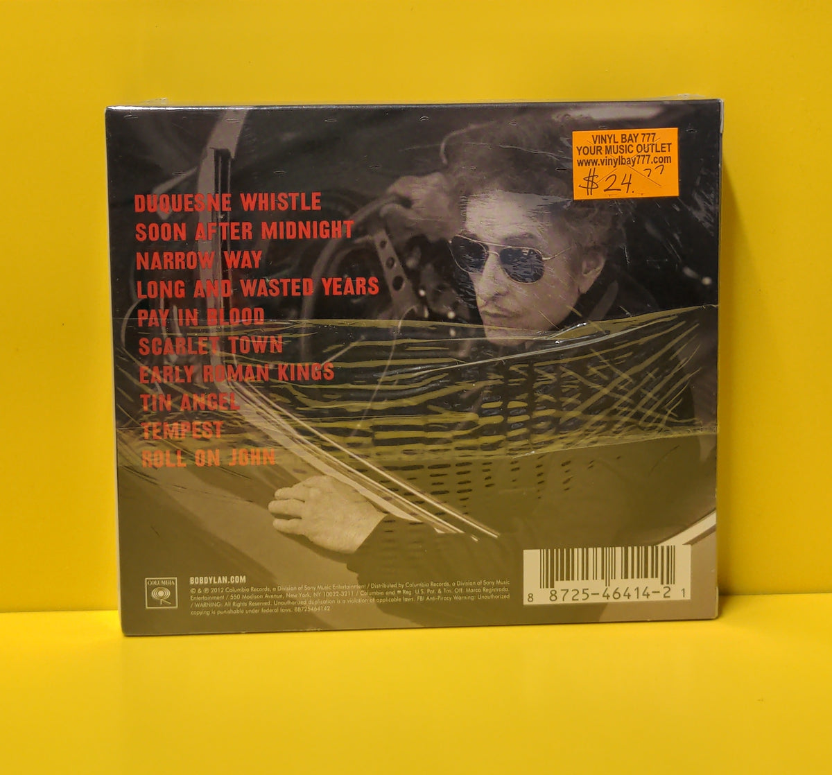 Bob Dylan - Tempest - 2012 - 88725464142 New - Sealed - CDs Bob Dylan - Tempest - 2012 - 88725464142 New - Sealed - CDs