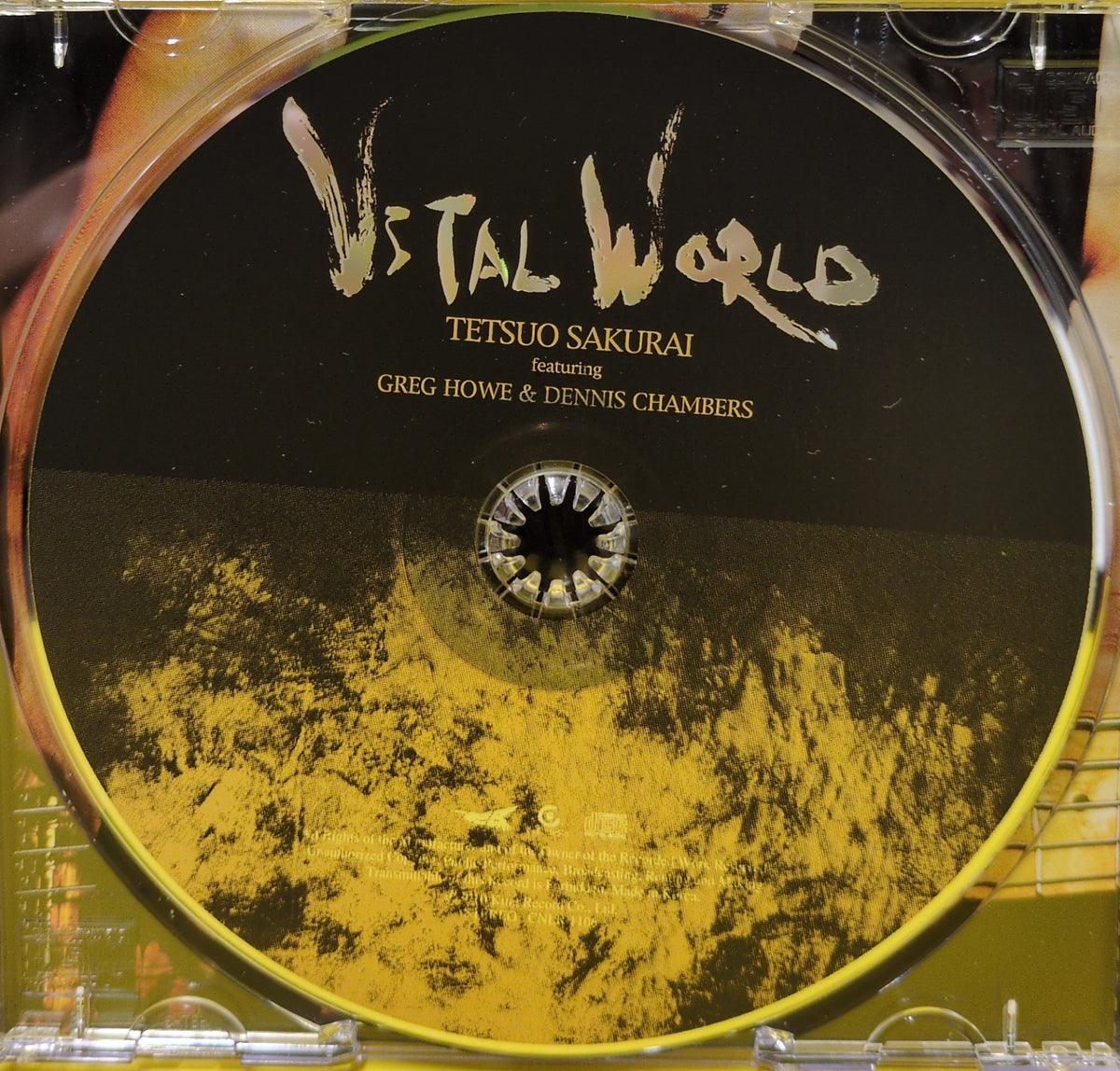 Tetsuo Sakurai featuring Greg Howe & Dennis Chambers - Vital World - 2010 - CNLR 1106 Used - EX - CDs - Korean Import Tetsuo Sakurai featuring Greg Howe & Dennis Chambers - Vital World - 2010 - CNLR 1106 Used - EX - CDs - Korean Import