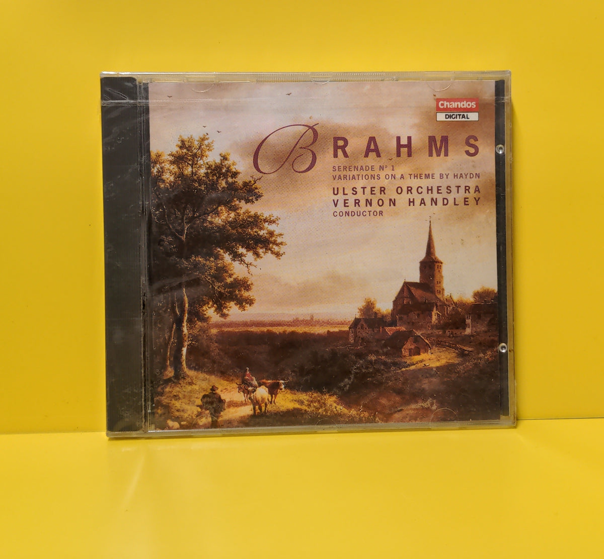 Brahms, Ulster Orchestra, Vernon Handley - Serenade N°1 / Variations On A Theme By Haydn - 1989 - CHAN 8612 New - Sealed - CDs Brahms, Ulster Orchestra, Vernon Handley - Serenade N°1 / Variations On A Theme By Haydn - 1989 - CHAN 8612 New - Sealed - CDs