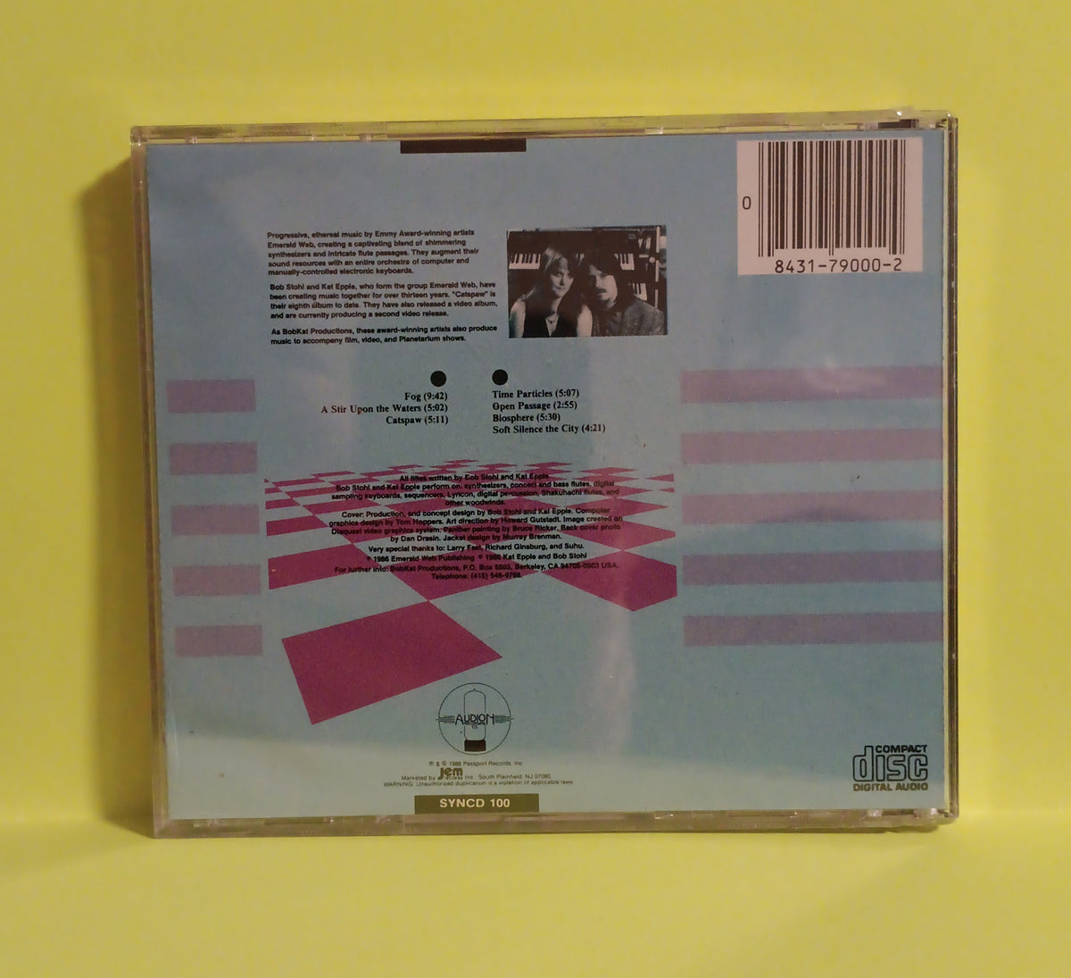 Emerald Web - Catspaw - 1986 - SYNCD 100 New - Sealed - CDs Emerald Web - Catspaw - 1986 - SYNCD 100 New - Sealed - CDs